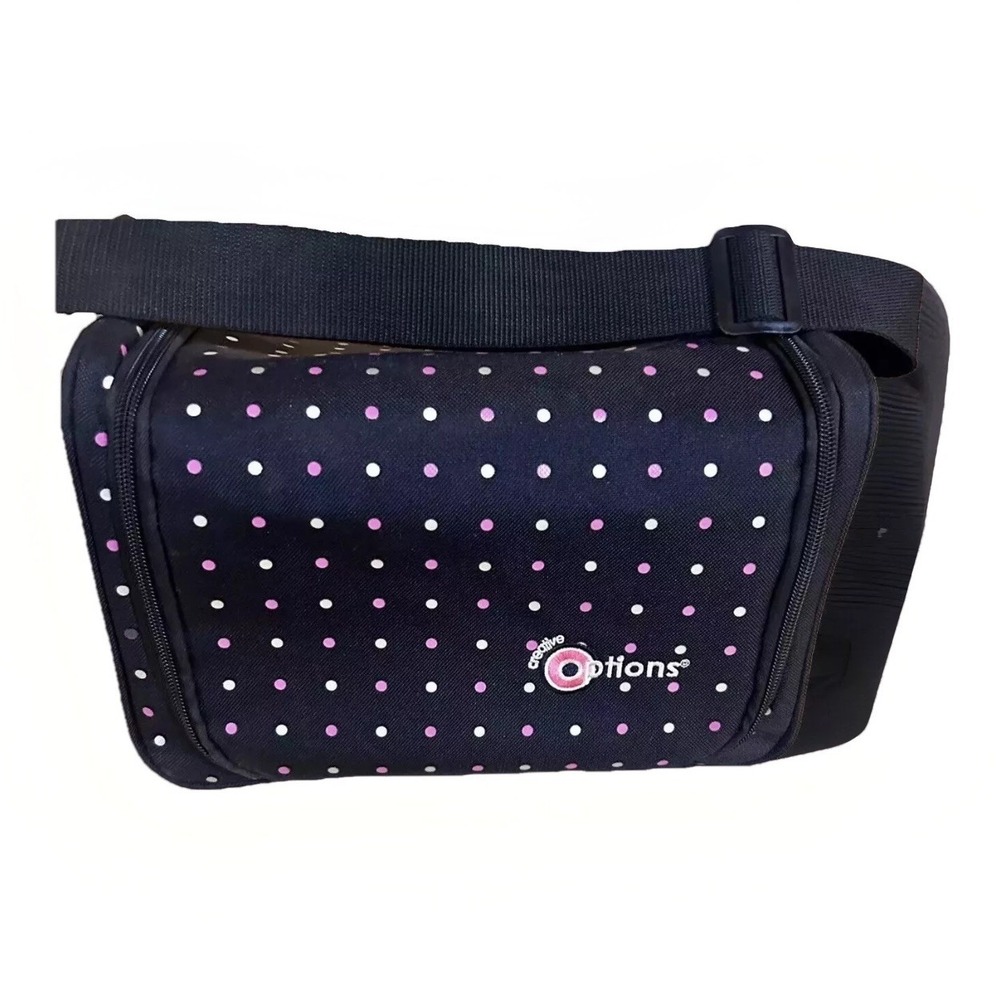 Creative Options Stow'n'Go Shoulder Tote‎ Traveling Storage Scrapbooking 3 Bins